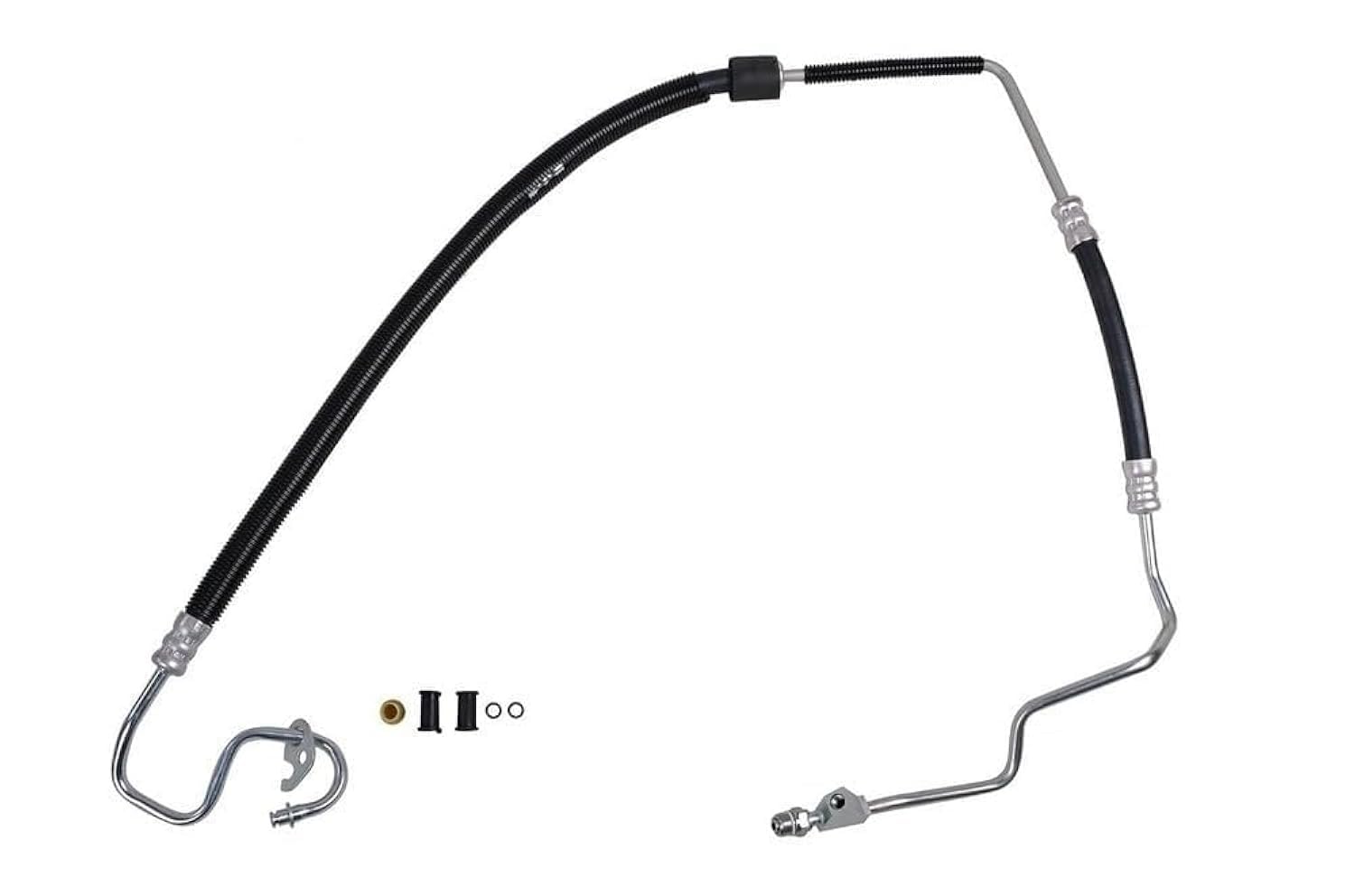Sunsong 3403696 Power Steering Pressure Line Hose Assembly - Replacement for Smooth Steering - Perfect for Chevy, GMC, Ford, Dodge Trucks & SUVs