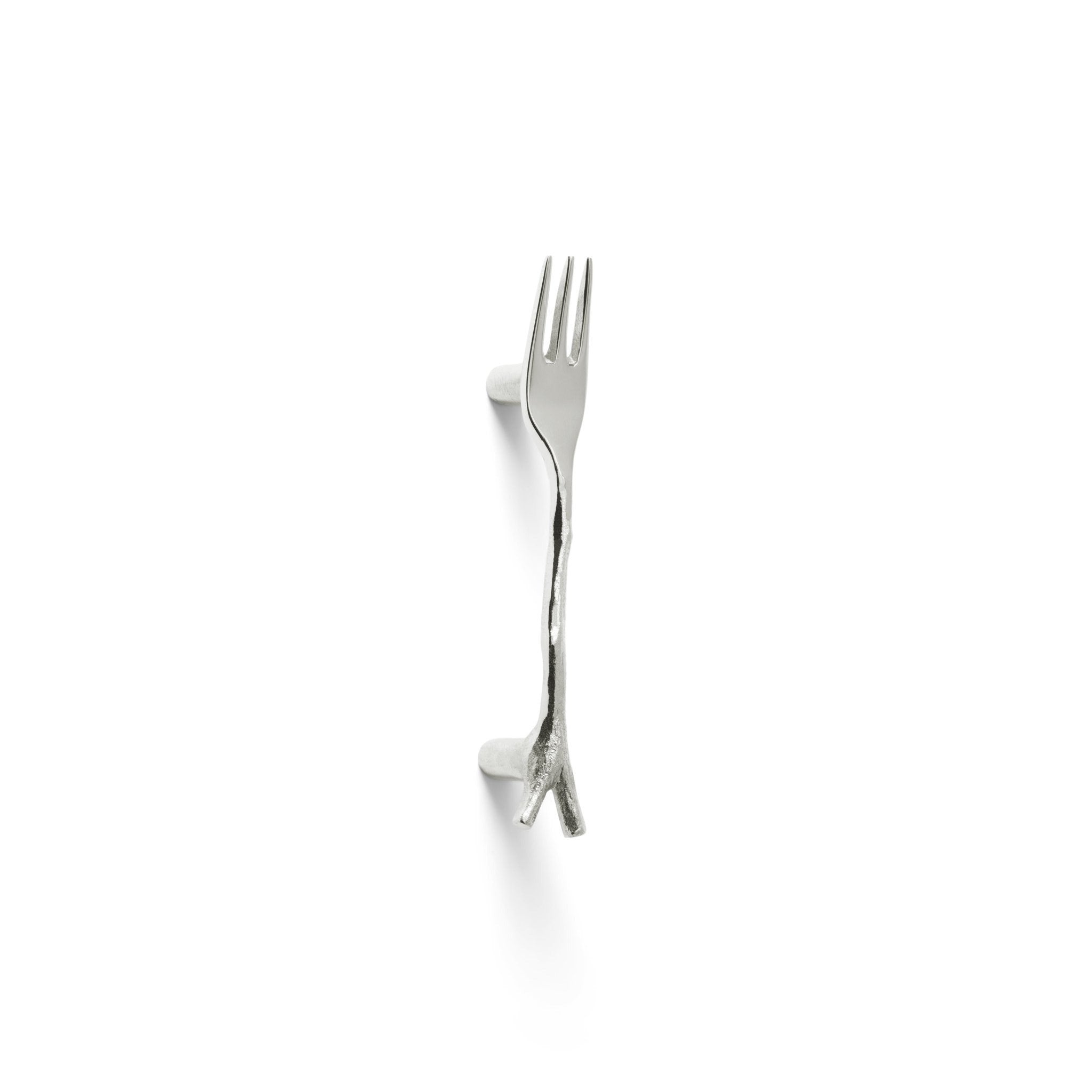 Gold Tone Fork Pull - Elegant and Durable Kitchen Utensil for Serving and Garnishing - Perfect for Dinner Parties, Buffets, and Fine Dining Presentation