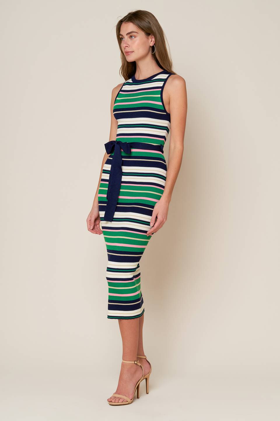LET'S GO ABROAD SWEATER DRESS - Women's Casual Knit Dress for Travel & Outings - Perfect for Fall, Winter & Holiday Season