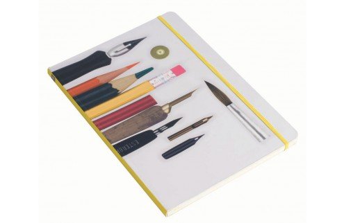 Premium A4 Notebook with Pen & Pencil Holder - Durable Office & School Supplies for Writing, Note Taking & Organization - Perfect for Students, Professionals & Gift Giving