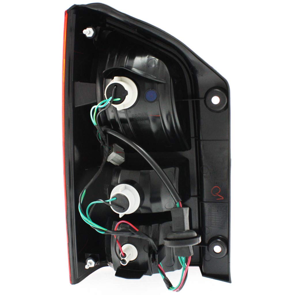 2005-2012 Nissan Pathfinder Replacement Tail Lights Pair - Left & Right Side (NI2800172 NI2801172 / 26555-EA525 26550-EA525) - Perfect for Night Driving & Enhanced Vehicle Safety