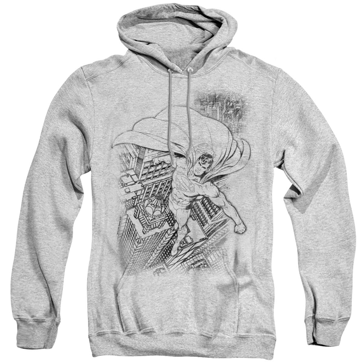 Superman Hoodie for Adults - Unisex Pullover for Urban Style
