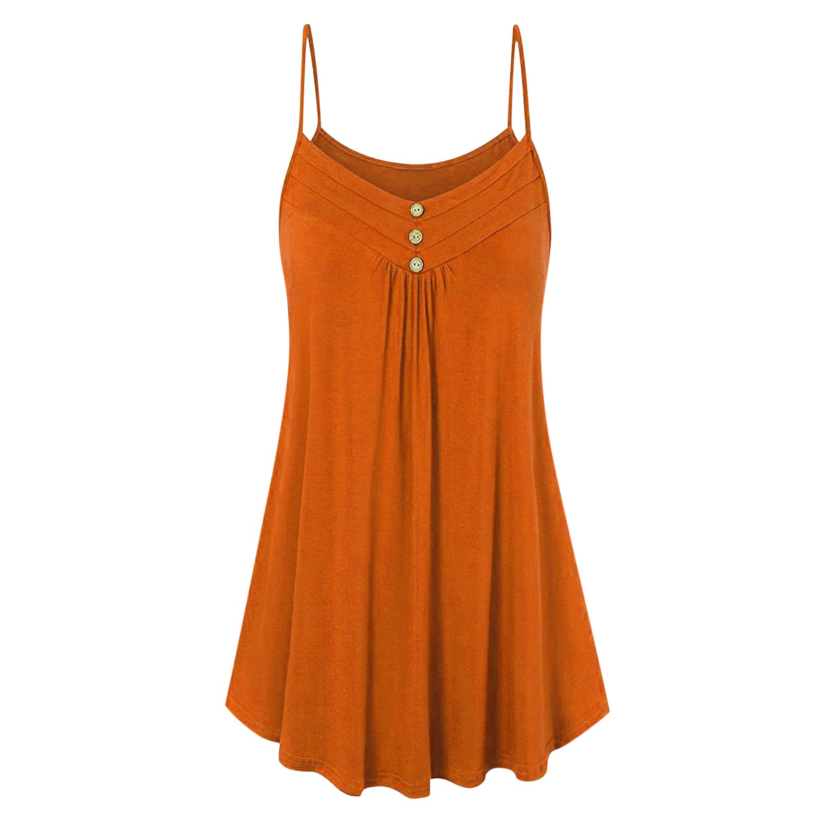 Women's Summer Tank Tops - Trendy Sleeveless V-Neck Blouses & Casual Solid Tees - Perfect for Beach, Gym, and Everyday Wear