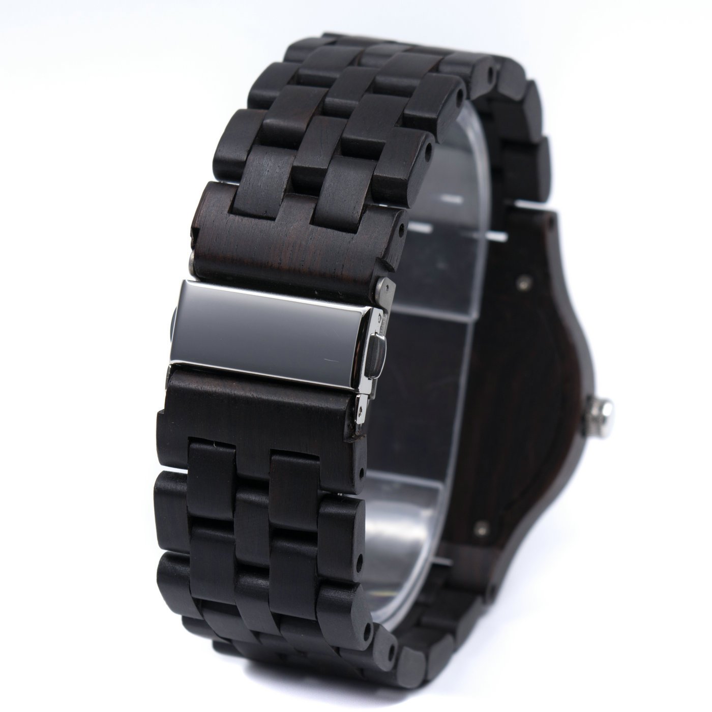 BEWELL Handmade Wooden Watches for Men - Date Display Analog Quartz Luminous Wristwatch - Perfect for Outdoor Adventures & Formal Occasions
