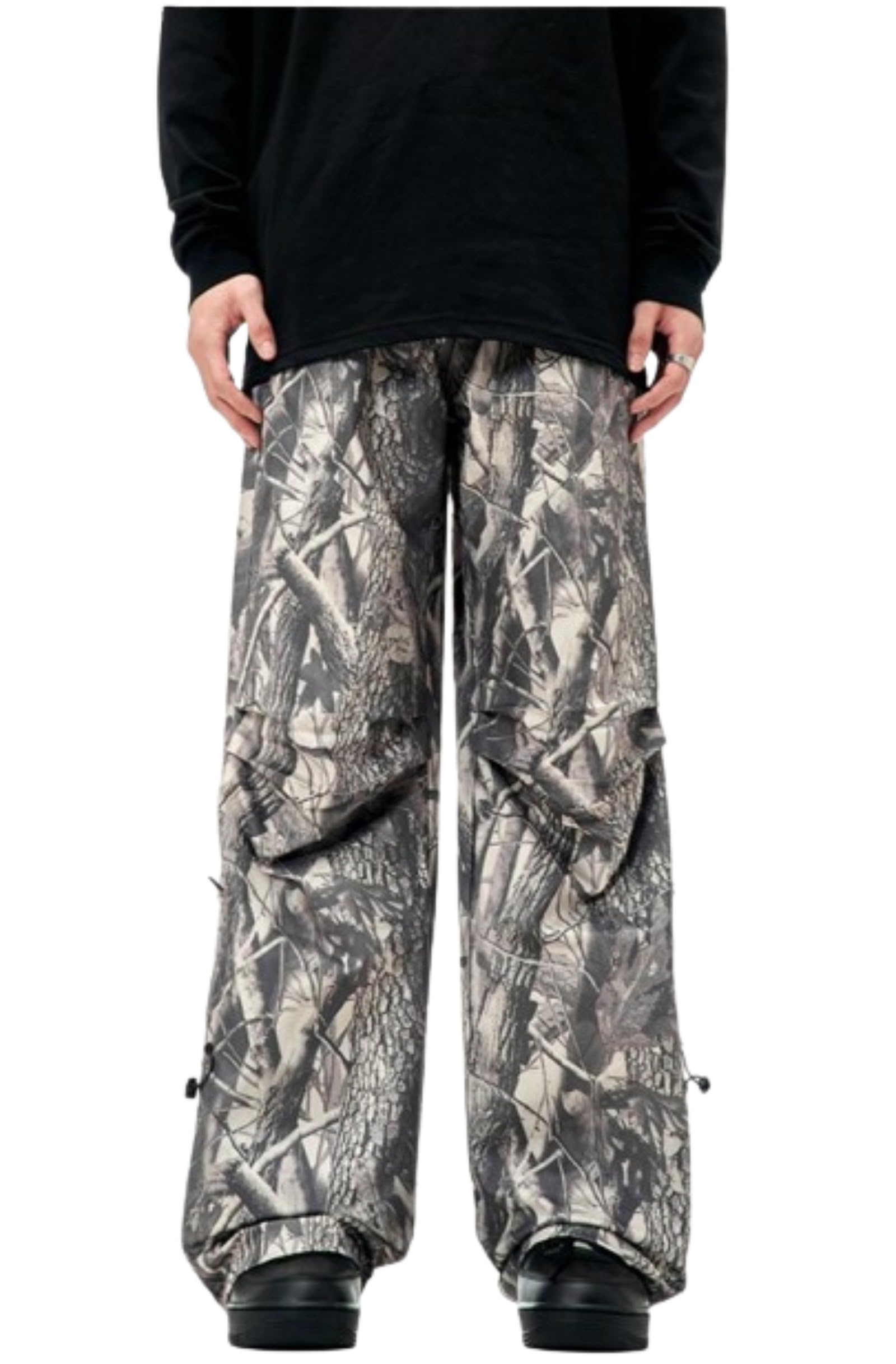 **Men's & Women's Camo Cargo Pants - Y2K Aesthetic Vintage Baggy Jeans for Casual Wear | Outdoor, Streetwear & Festival Fashion**