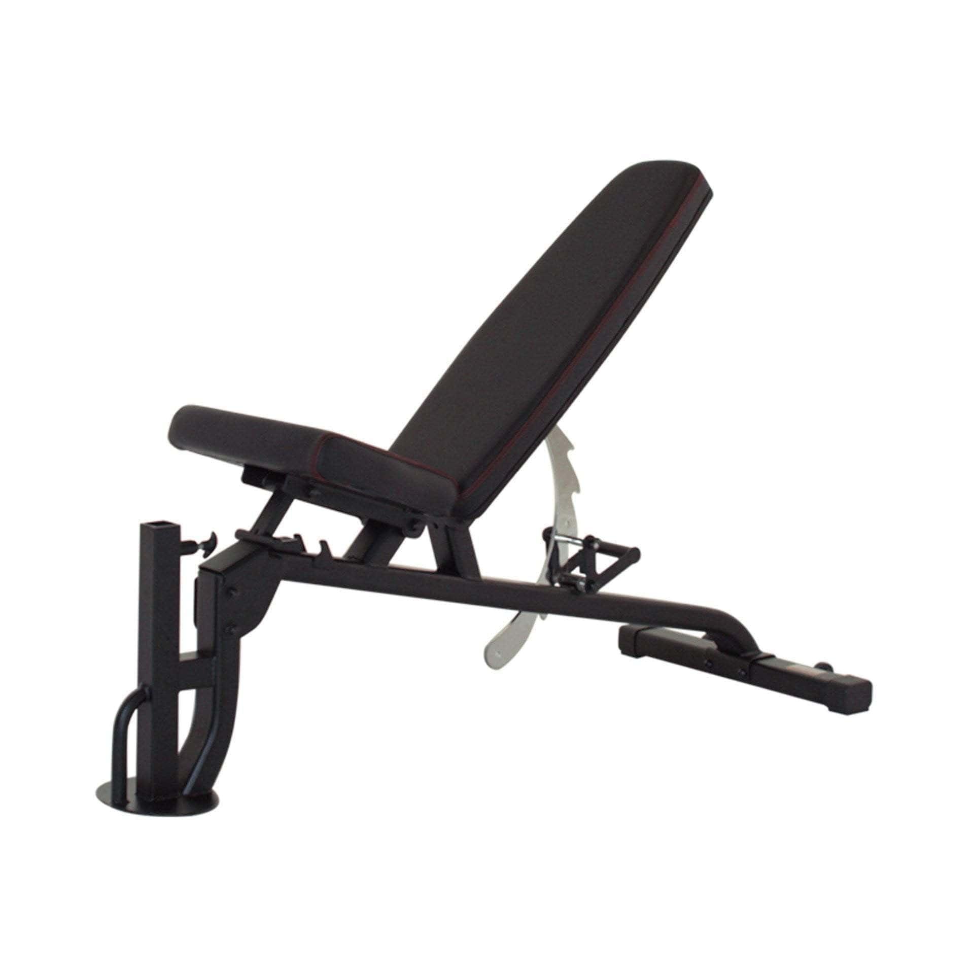 Inspire Fitness FID (FT1) Adjustable Weight Bench for Home Gym - Perfect for Strength Training, Dumbbell Workouts & Full-Body Exercises