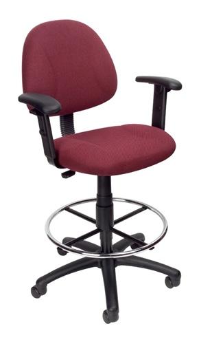 Boss Ergonomic Adjustable Drafting Chair - B1615, B1616, B1617 Models - Perfect for Home Office, Studio & Architectural Workspaces