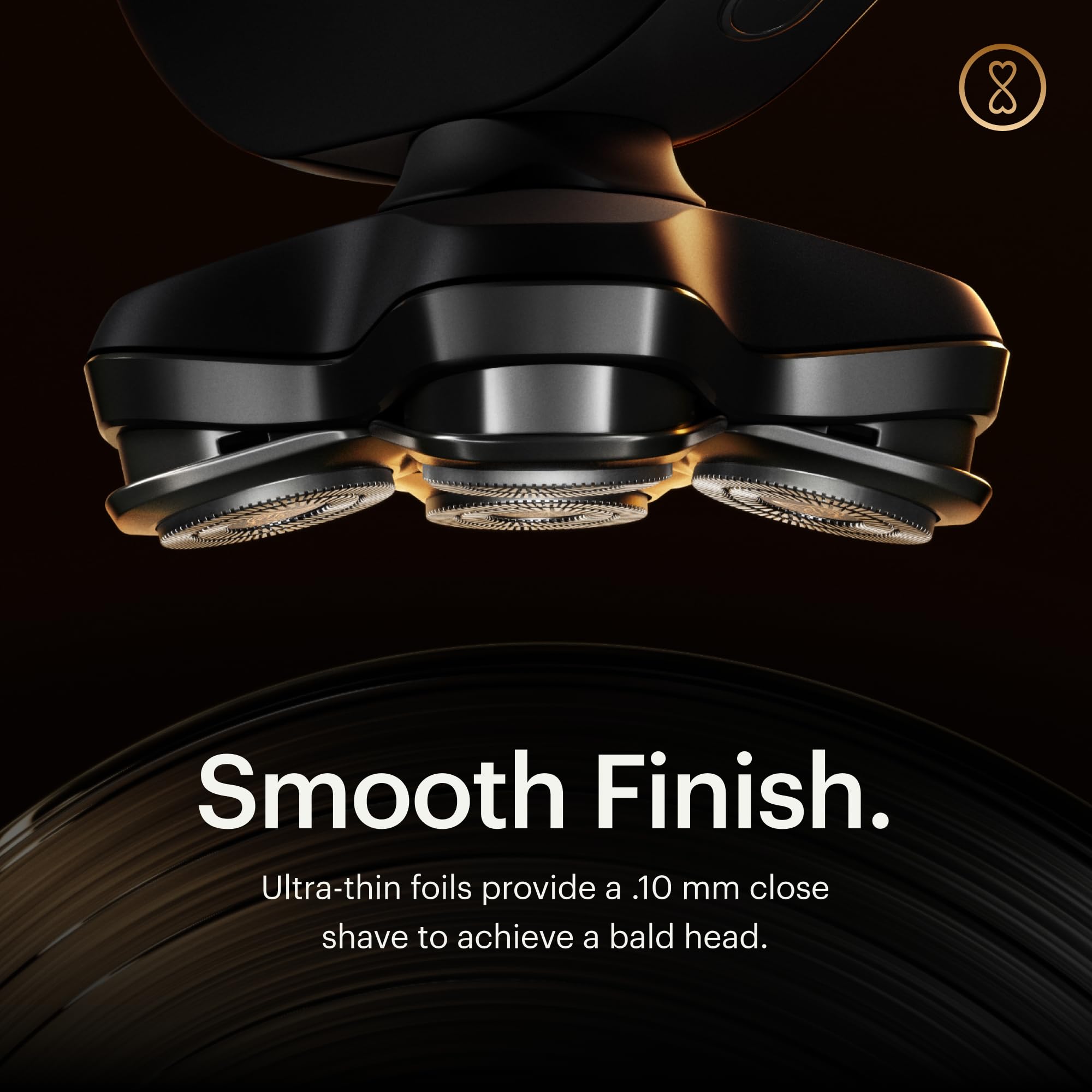 MANSCAPED® The Dome Shaver™ PRO - 5-Blade Rotary Head Shaver for Bald Men | SkinSafe® Technology, FlexAdjust, Waterproof, USB-C & Wireless Charging | Perfect for Travel, Gym & Daily Grooming Routine