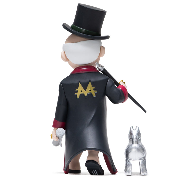 Mighty Jaxx OFF_WERK Mr. Monopoly Collectible Figure - Premium Vinyl Art Toy for Home & Office Decor, Gift for Board Game Lovers