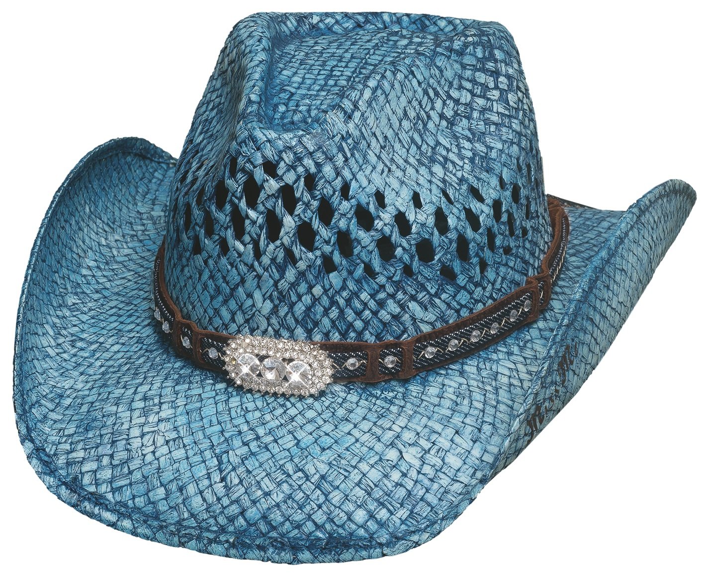 Bullhide Hats Run a Muck Collection Wild and Blue 2841 (Small) – Stylish Cowboy Hat for Western Rides, Outdoor Adventures & Country Fashion