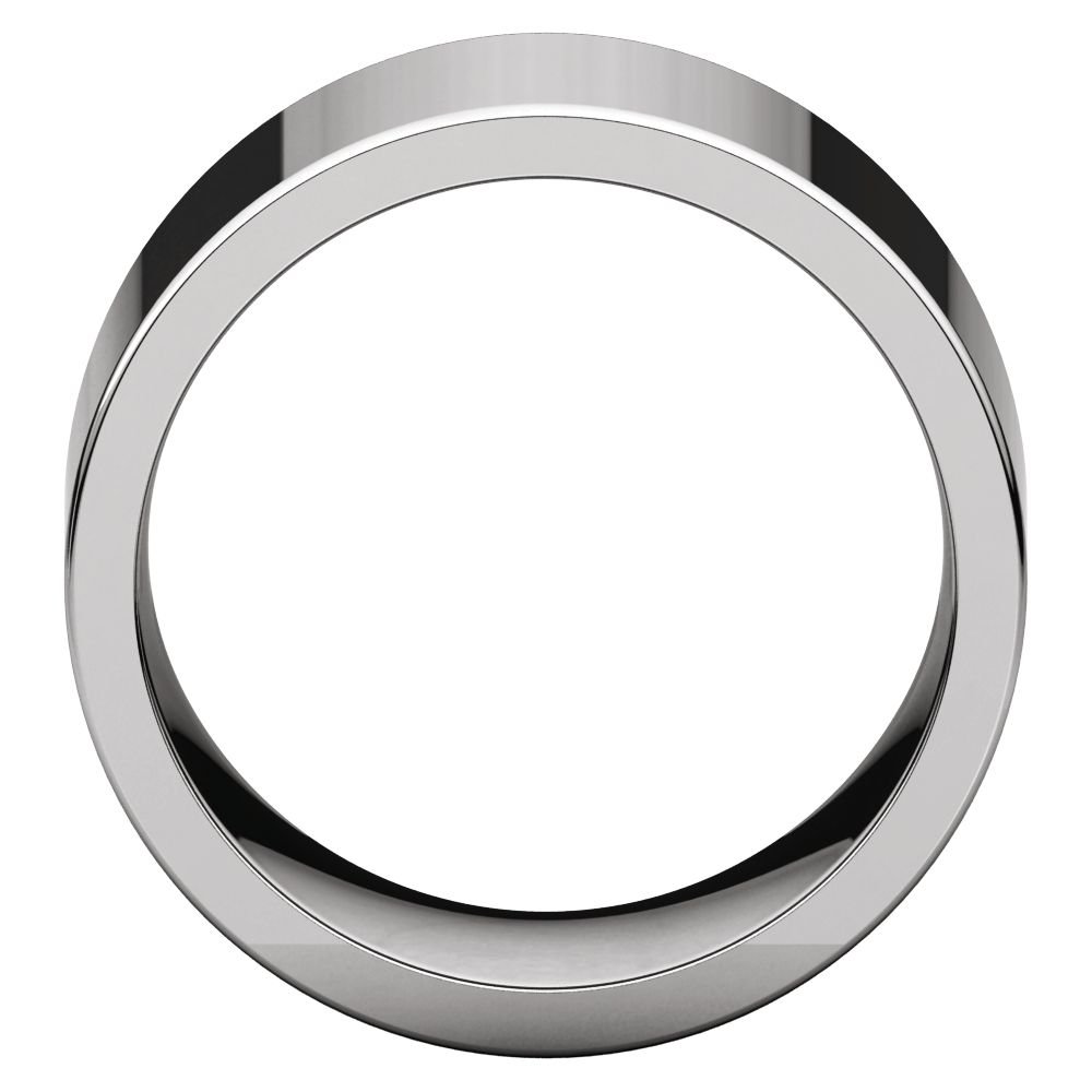 925 Sterling Silver 12mm Flat Comfort Fit Men's Wedding Ring Band - Size 11 | Classic & Durable for Everyday Wear | Perfect for Weddings, Anniversaries & Special Occasions