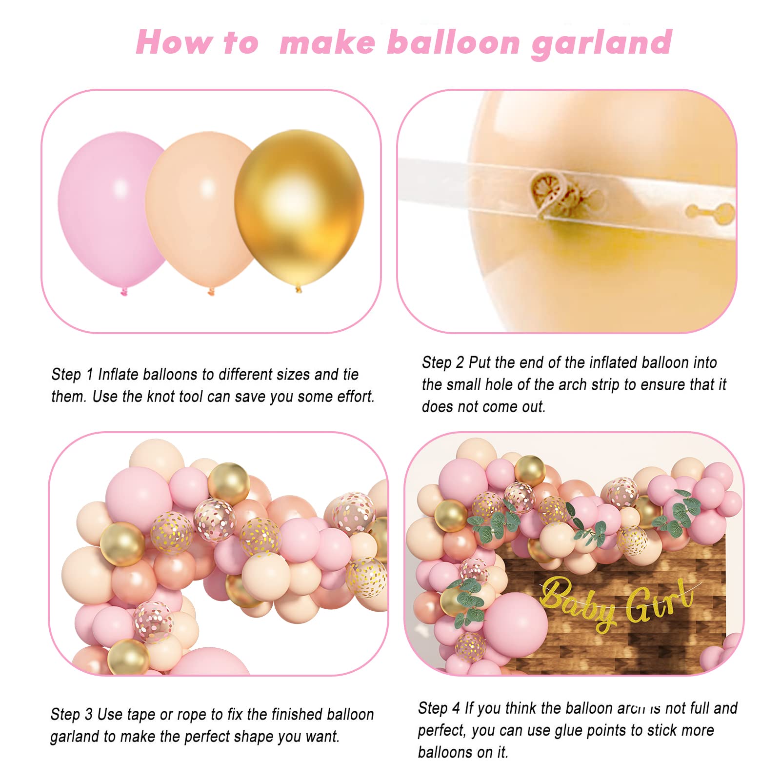 Baby Shower Decorations - Gender Neutral Baby Shower Party Supplies for Boys & Girls - Perfect for Nursery, Maternity Photo Backdrops & Newborn Celebrations
