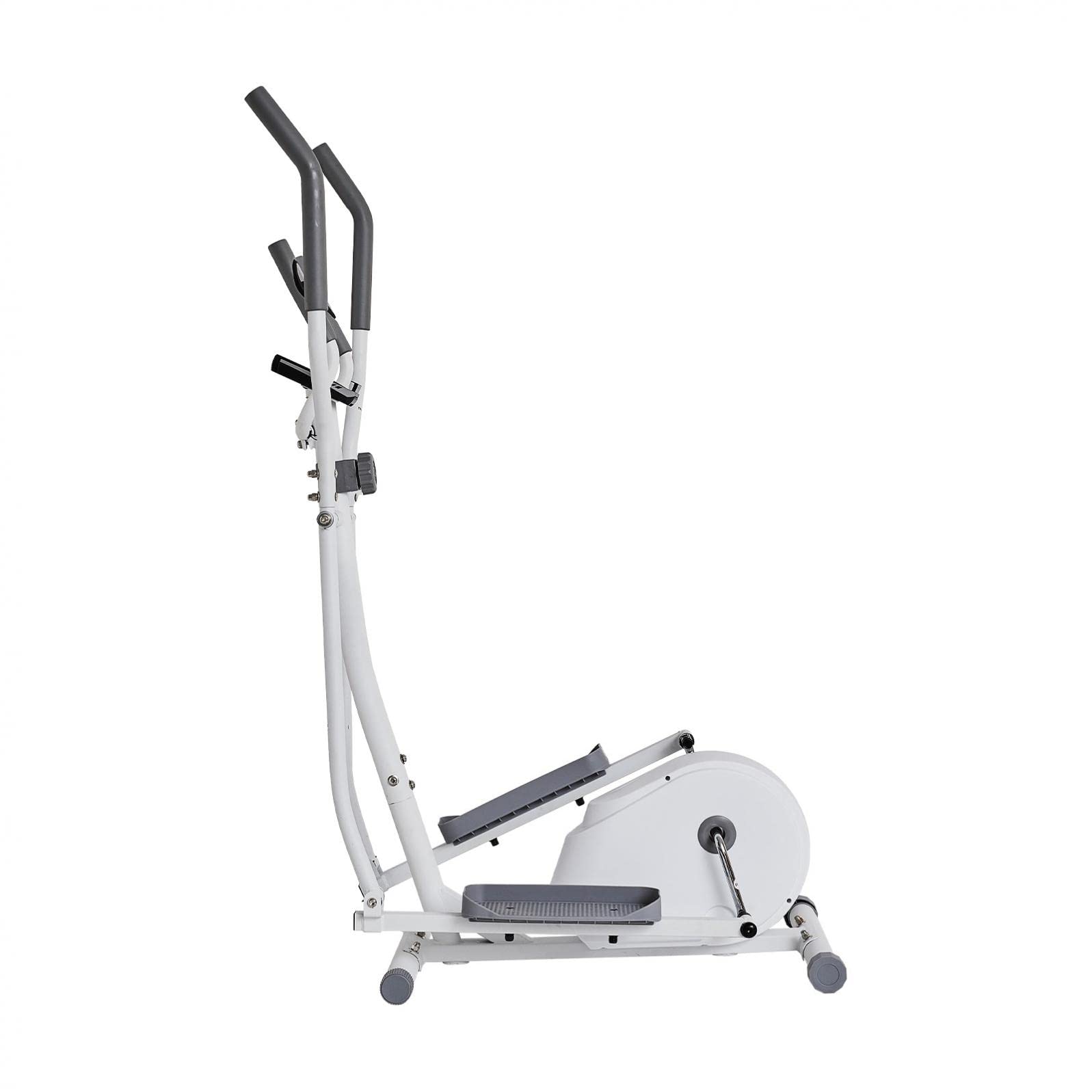Under Desk Elliptical Machine - Foldable Mini Elliptical Trainer for Home & Office Cardio Workout, Low-Impact Exercise Equipment for Small Spaces (Ideal for Watching TV, Working at Desk, or Rehab Therapy)