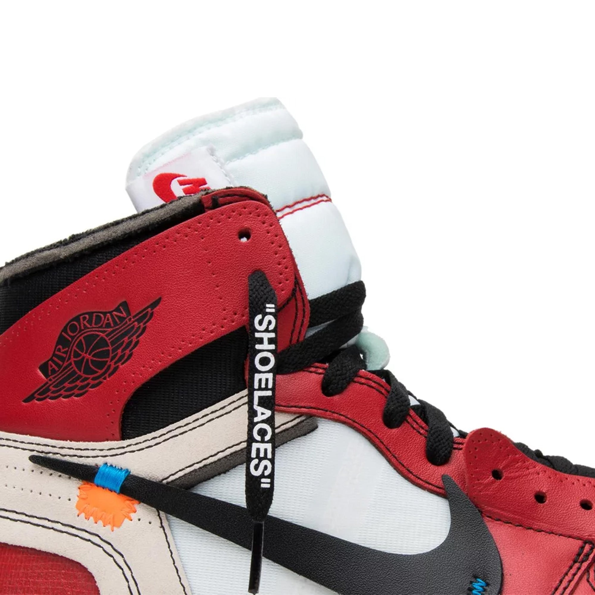 Original Air Jordan 1 x Off-White 'Chicago' Retro High OG Sneakers - Limited Edition Collaboration - Perfect for Streetwear & Sneaker Collectors