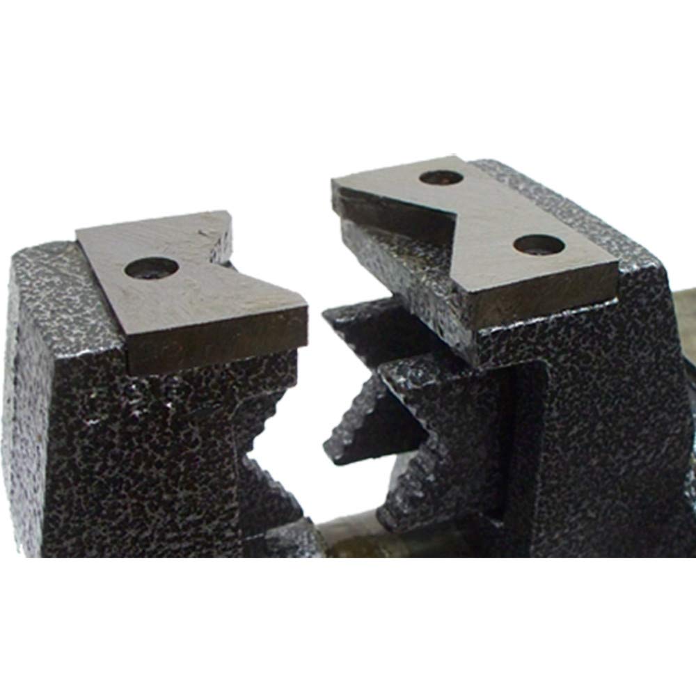 MH GLOBAL 5 Inch Multi-Purpose Vise Anvil with 360 Degree Swivel Base & Pipe Jaw - Perfect for Metalworking, Woodworking, and DIY Projects