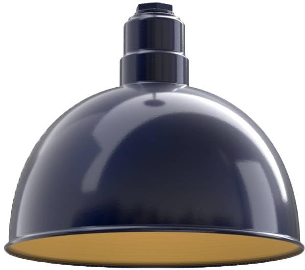 Navy Blue / Brass