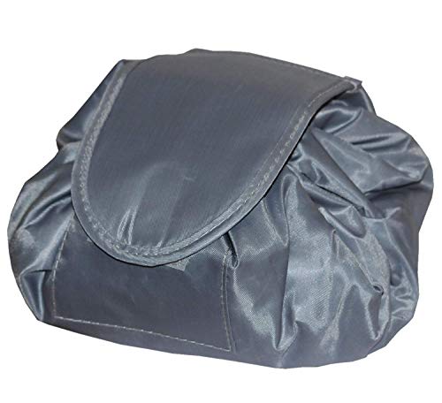 Round Toiletry Bag Dark Grey