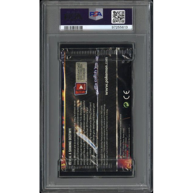 2021 Pokemon International SWSH Shining Fates Gigantamax Charizard PSA 10 - Rare Collectible Trading Card for Pokemon Fans & Investors - Perfect for Display, Gaming, and Investment Portfolios