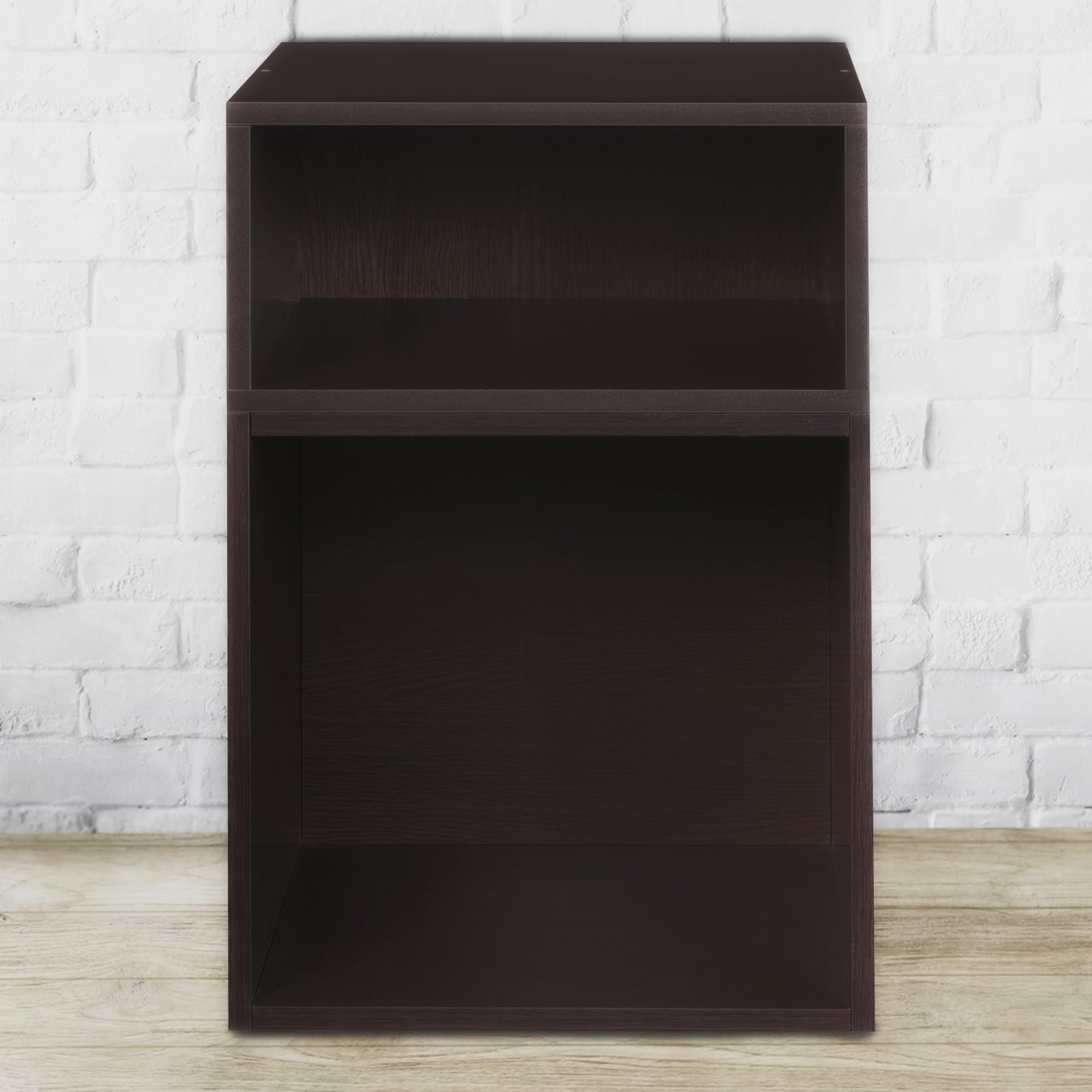 Premium Niche Cubo Deluxe Storage Set with Full & Half Size Cubes - 11-Piece Organizer in Truffle Brown | Perfect for Closet, Nursery & Home Organization