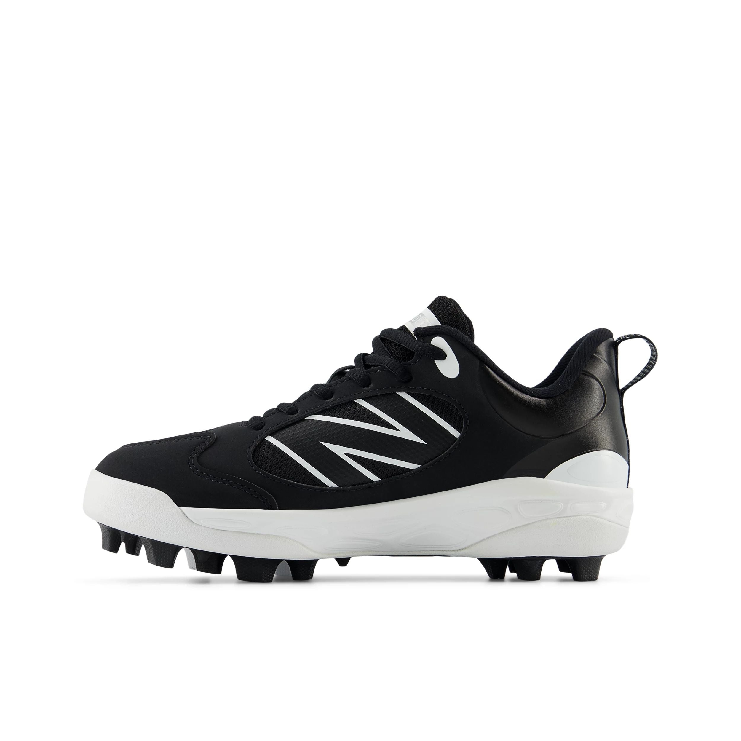 New Balance 3000v7 Black Youth Baseball Cleats - Lightweight Molded Cleats for Kids & Youth Baseball Players - Perfect for Little League Games & Field Training