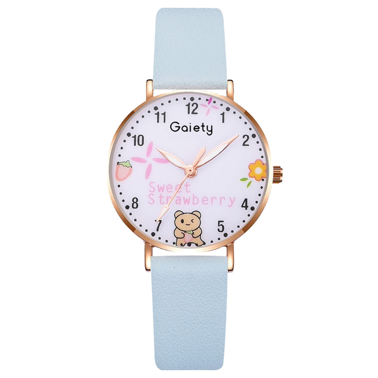 Women's Watches Quartz Movement Ladies Wristwatch - Stylish PU Leather Band, Fashionable Gift for Her, Perfect for Work, Party & Everyday Wear