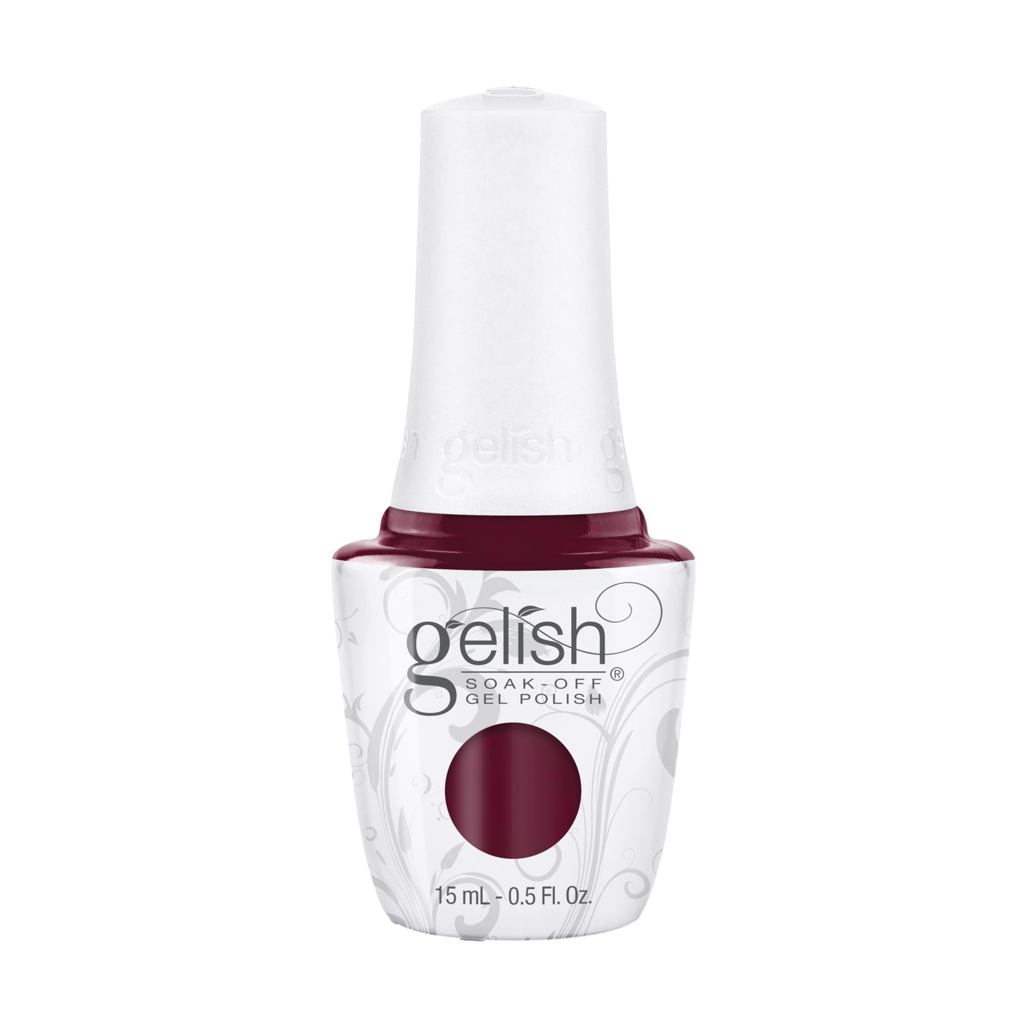 Gelish Gel Polish - A Touch of Sass Nail Lacquer, 0.5 fl oz - Long-Lasting Soak Off UV LED Gel Nail Polish for Salon-Quality Manicures at Home