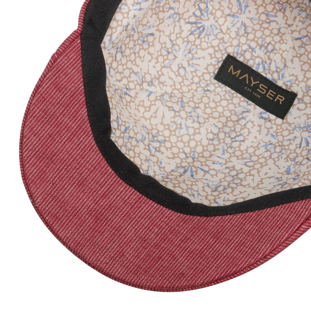 Stylish Mayser Paddy Stripes Flat Cap for Men - Classic Irish Tweed Newsboy Hat for Casual Outfits & Outdoor Adventures
