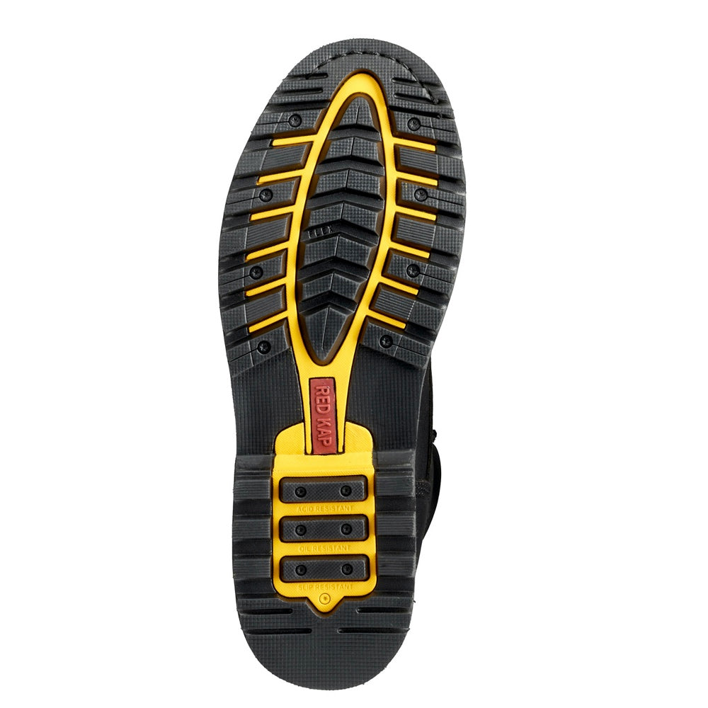 Red Kap Unisex Steel Toe Work Boots - CSA Certified Safety Shoes CF23101ABK, Black - Ideal for Construction, Warehouse & Industrial Work