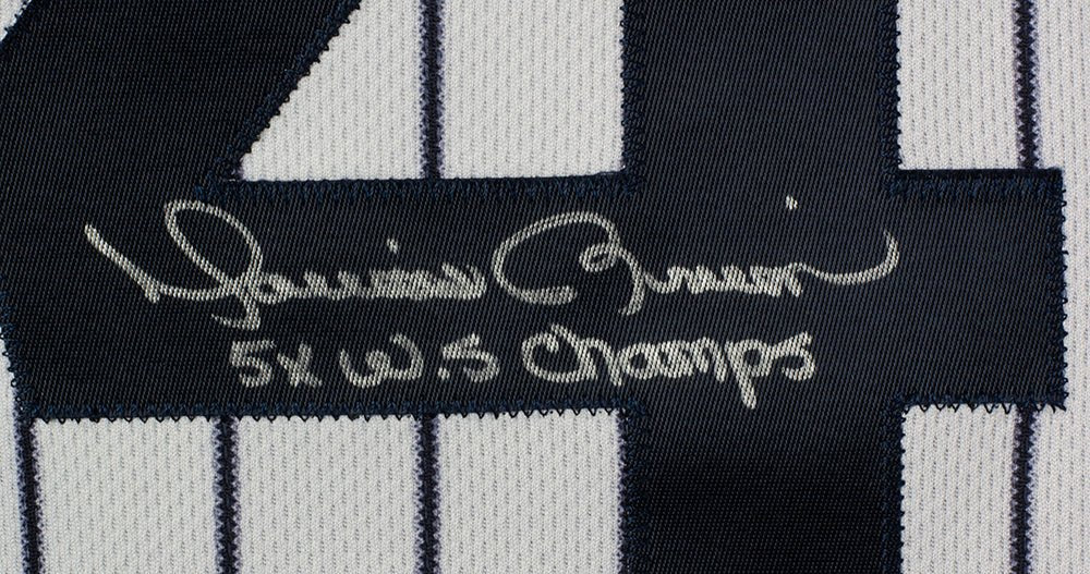 Authentic Mariano Rivera Signed New York Yankees Majestic FlexBase Jersey - 5x World Series Champion - JSA Certified - Perfect for Yankees Fans, Sports Memorabilia Collectors & Gift for Baseball Enthusiasts