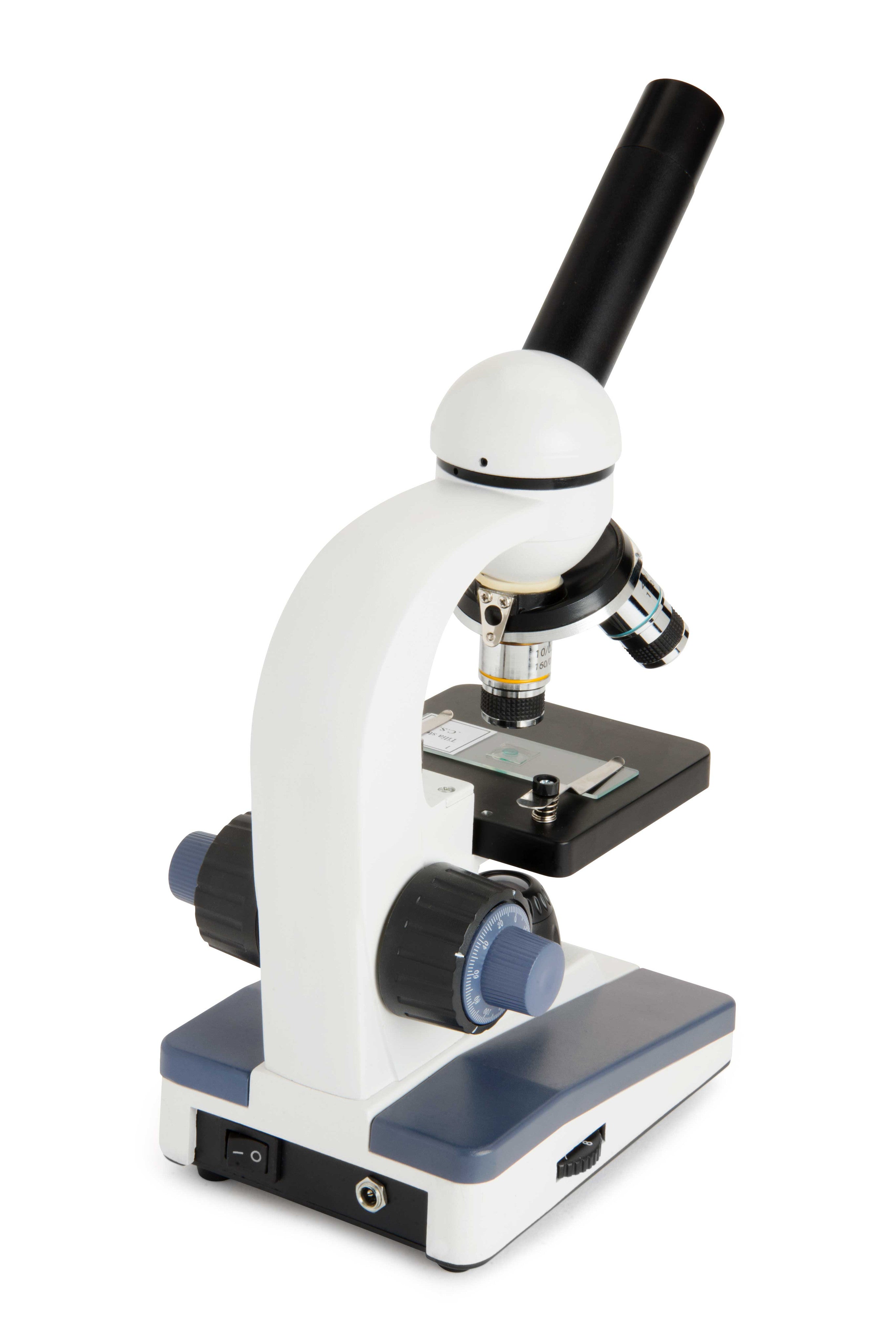 Refurbished Celestron Labs CM1000C Compound Microscope 40X-1000X Magnification for Students, Professionals & Hobbyists - Perfect for Biology Labs, Classroom Education & Scientific Research