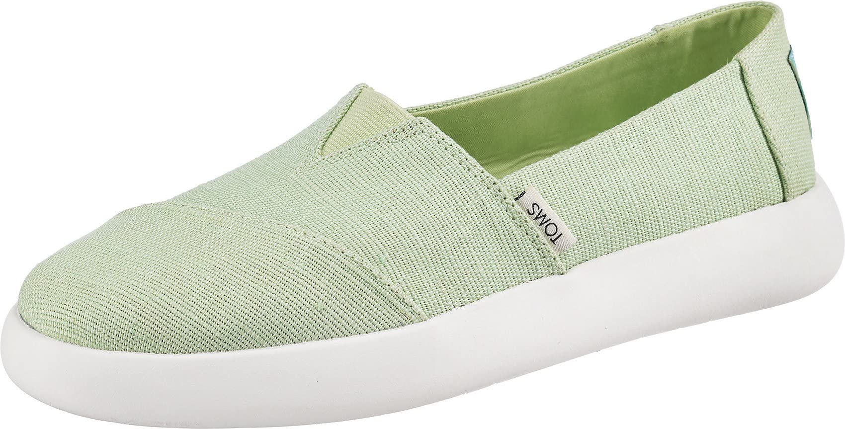TOMS Women's Alpargata Mallow Slip-On Comfortable Casual Shoes for Walking, Travel & Everyday Wear