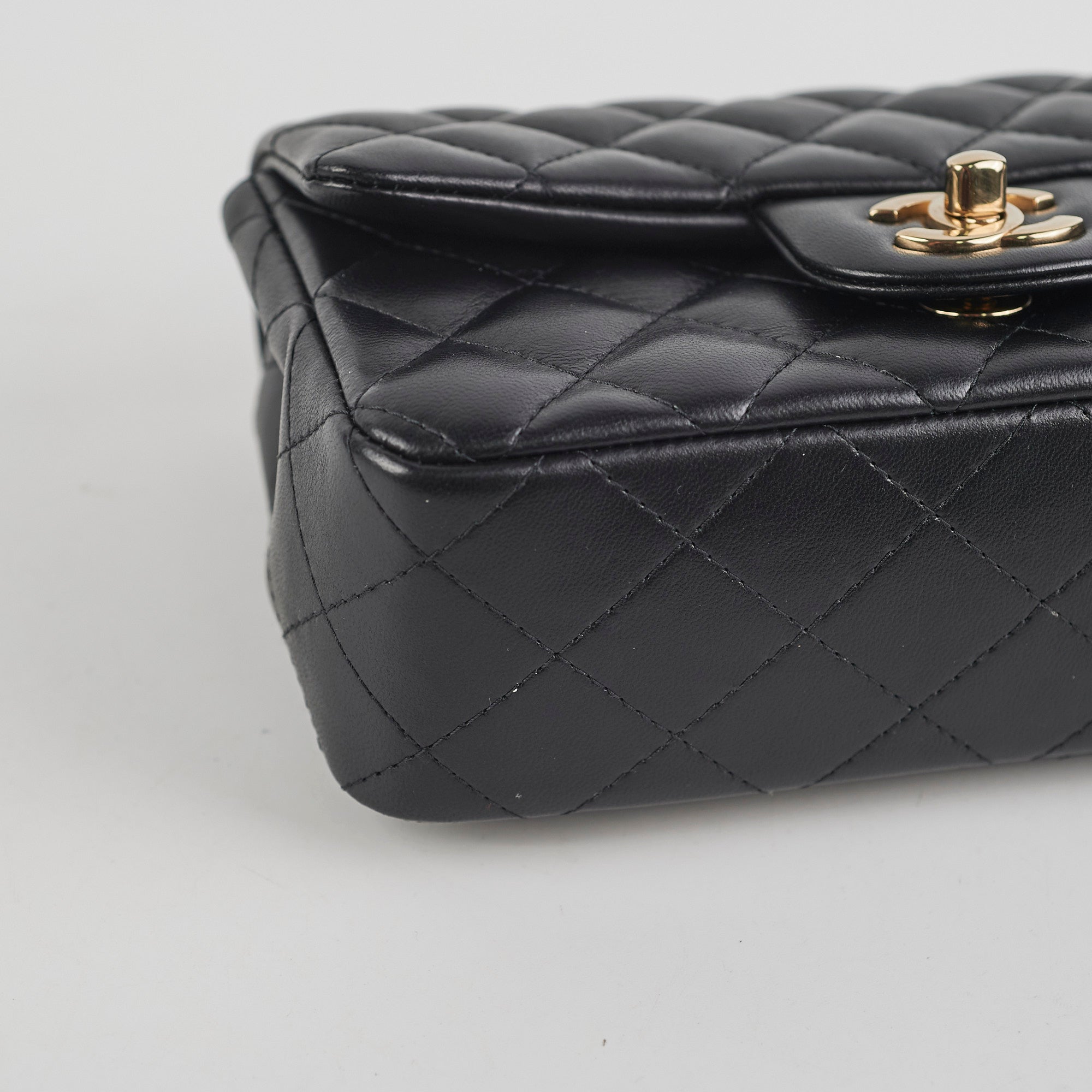 Chanel Mini Rectangular Lambskin Black Crossbody Bag - Luxury Designer Handbag for Women | Perfect for Evening Parties, Date Nights & Special Occasions