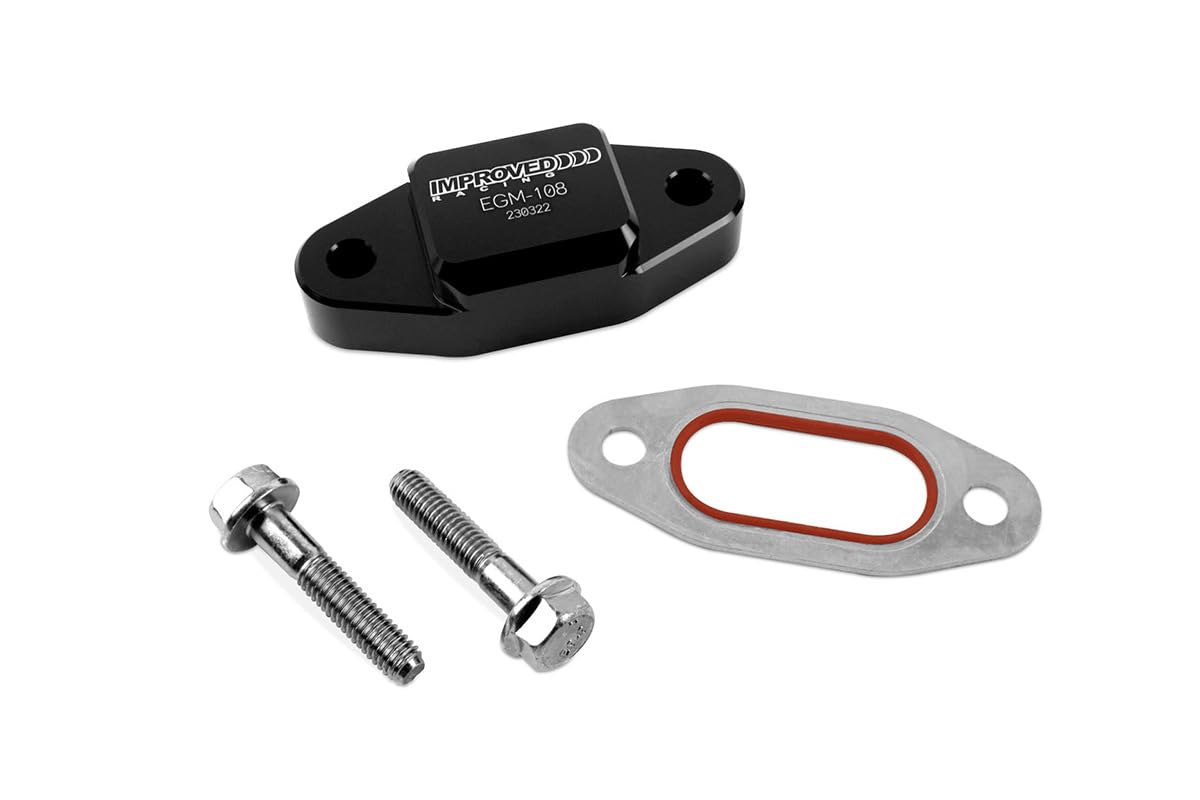 LS Engine Oil Cooler Bypass Cover for Gen III & IV - No Sensor Ports - Perfect for Chevy Camaro, Corvette, GTO & More - Improves Engine Cooling Performance