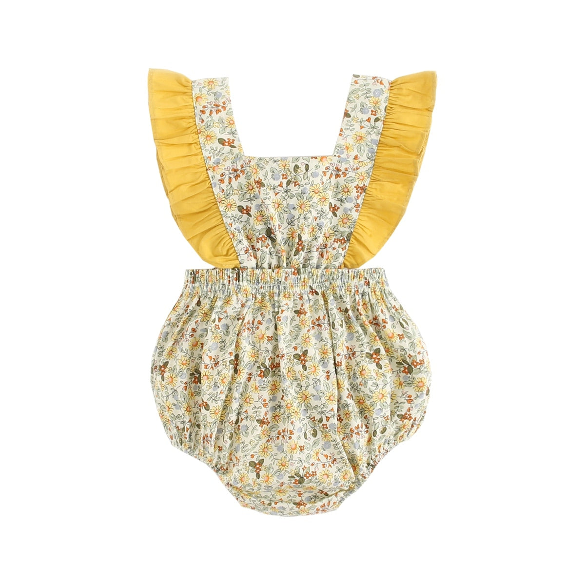 Princess Baby Girls' Floral Romper - Cute Summer Outfit for Toddlers | Perfect for Playdates, Parties & Photo Shoots