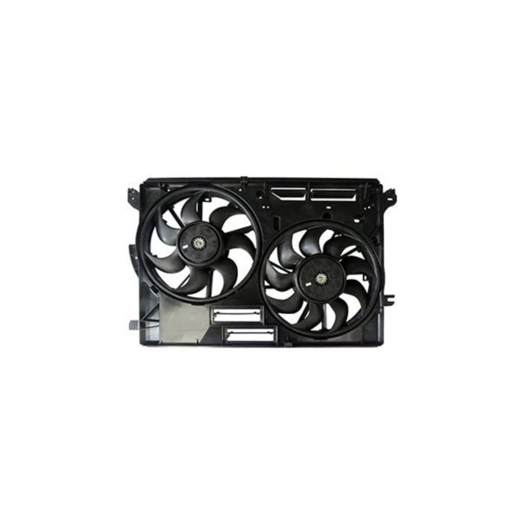 2017-2020 Ford Fusion Radiator Cooling Fan Assembly Replacement - Compatible with 2.7L Turbo Engine, Part# FO3115217 & G3GZ8C607A | Perfect for Overheating Prevention & Engine Cooling System Repair