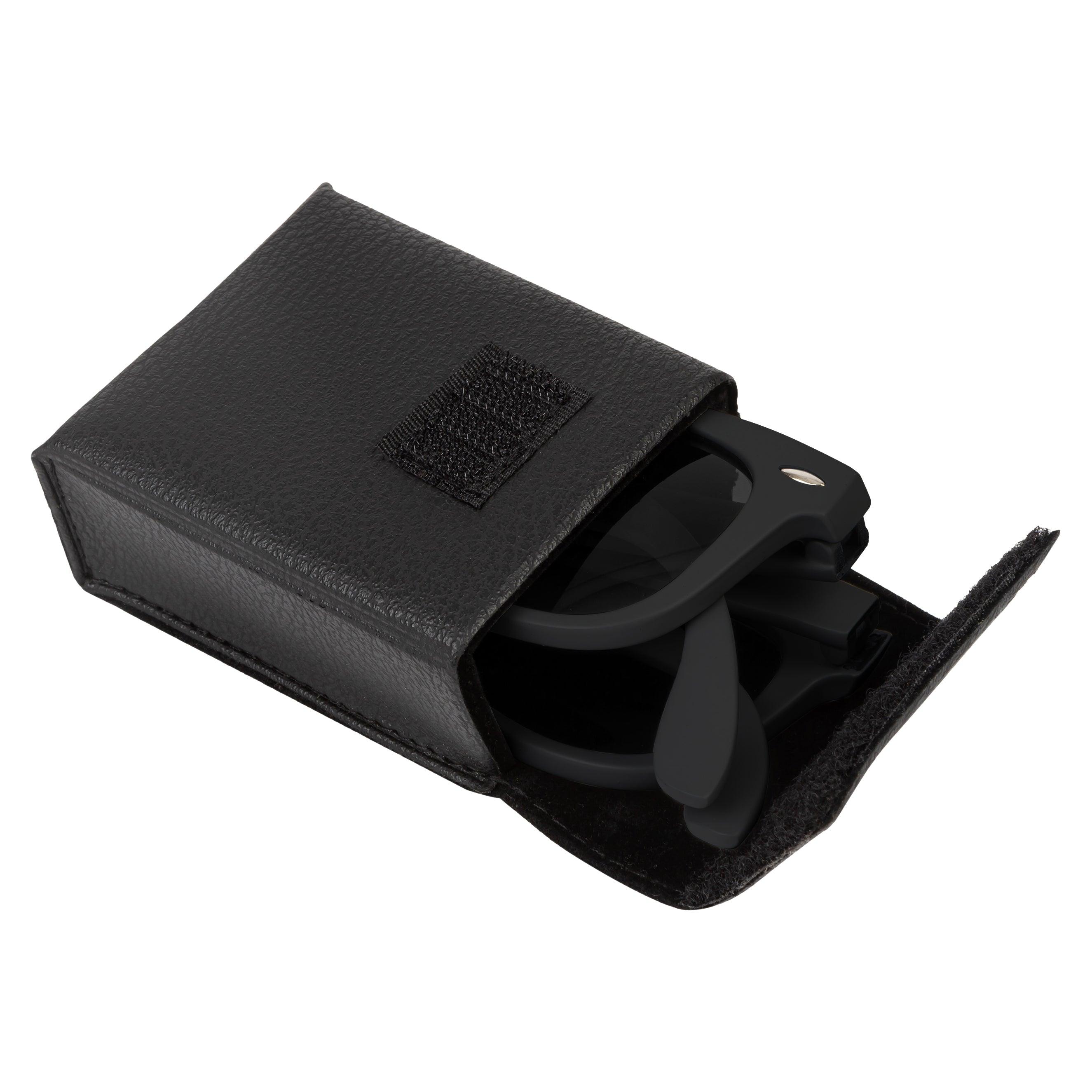 Polarized Folding Sunglasses for Men & Women - UV Protection, Lightweight & Portable - Perfect for Travel, Driving, and Outdoor Activities