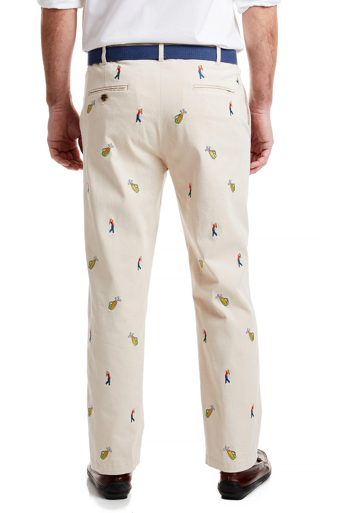 Stretch Twill Harbor Pants for Golfers - Comfortable & Durable Golf Pants with Bag Pocket - Perfect for Golfing, Casual Wear & Outdoor Activities