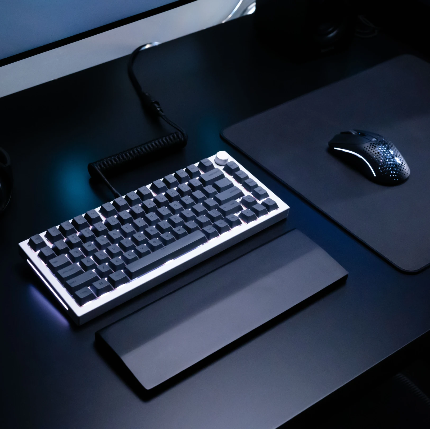 Premium GPBT Black Ash V1 Dye-Sublimated Keycaps - Custom Mechanical Keyboard Keycaps for Gaming & Typing (Compatible with Cherry MX Switches) - Perfect for Esports, Office Work & PC Enthusiasts