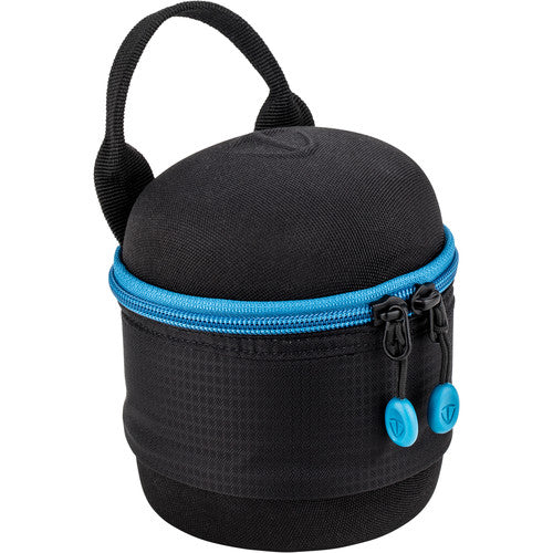 Tenba Tools Lens Capsule 3.5x3.5 Inches (9x9 cm) Black - Protective Pouch for Camera Lenses, DSLR & Mirrorless Accessories - Perfect for Travel, Photography & Outdoor Adventures