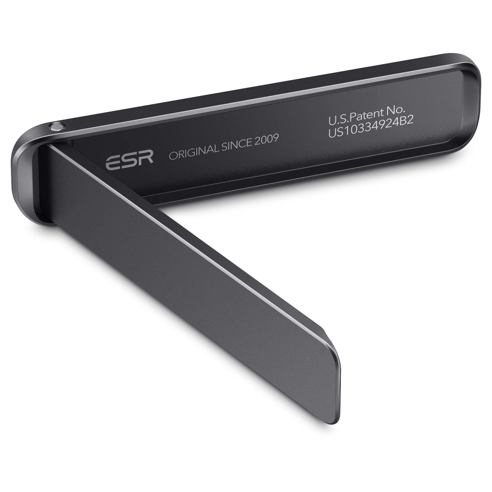 ESR Boost Adjustable Phone Kickstand - Vertical & Horizontal Phone Stand for iPhone 16/15/14/13/12 & Samsung Galaxy S25/S24/S23/S22/S21 - Perfect for Desk, Bedside & Travel Use (Black)
