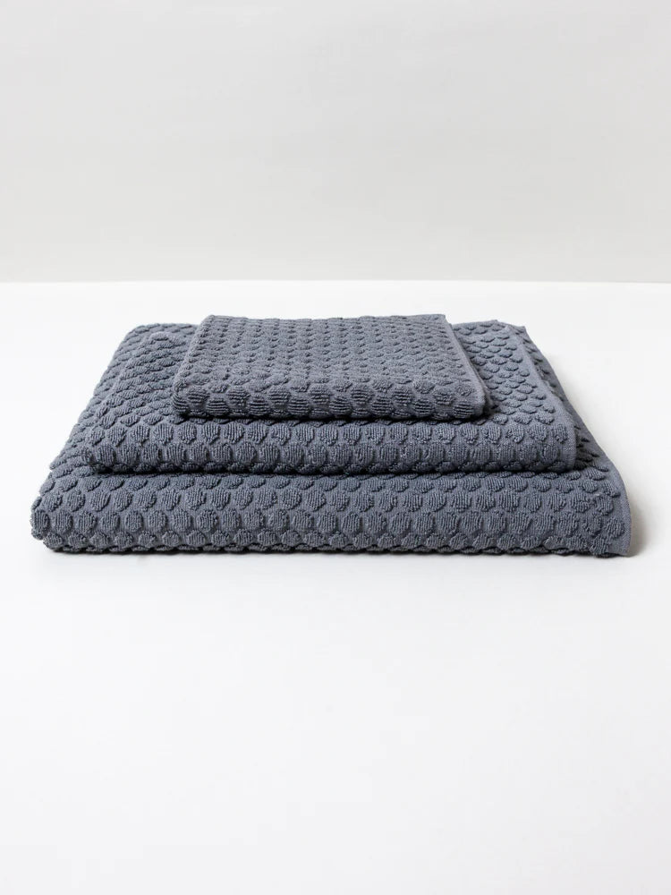 Premium Microfiber Puchi Towel - Ultra Soft & Absorbent Grey Hand Towel for Gym, Travel & Home Use