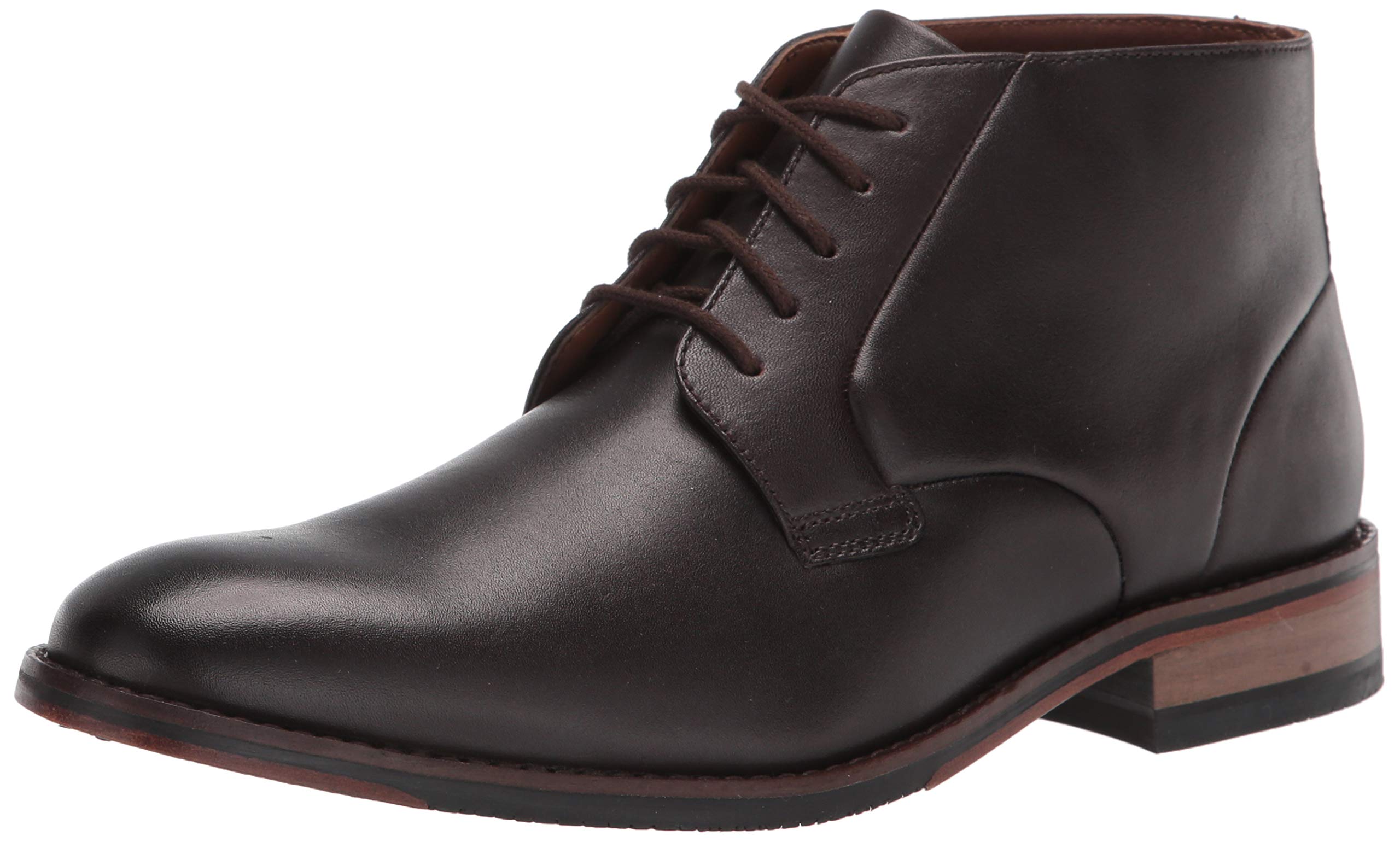 Bostonian Men's Treymore Mid Ankle Boot - Waterproof Leather Work Boots with Cushioned Insole for Comfort | Perfect for Construction, Hiking & Outdoor Activities