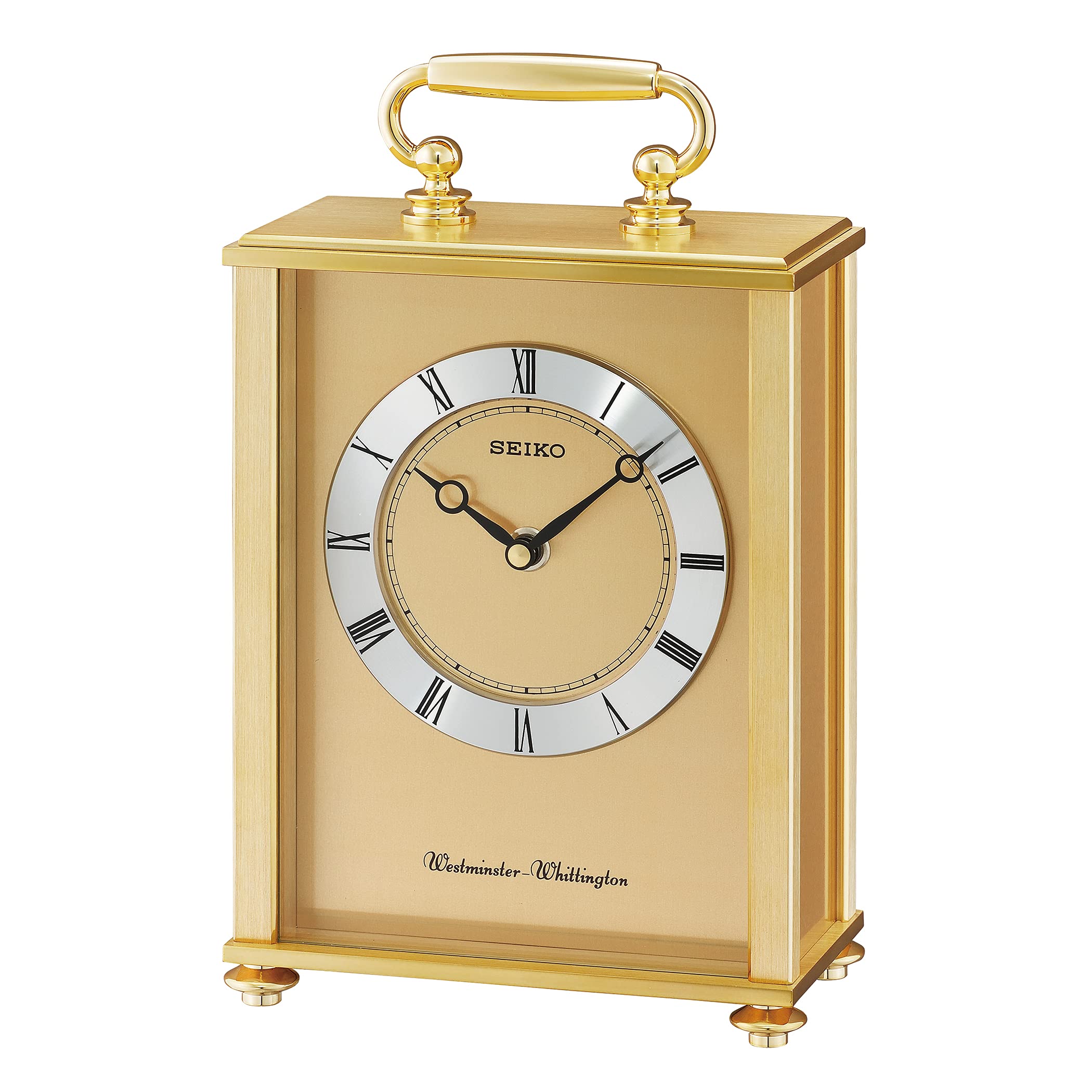 Seiko Tama Desk Clock - Stylish Office & Home Decor