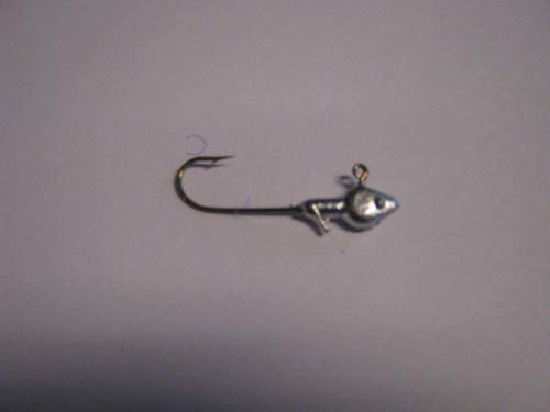 Premium #4 Bronze Jig Heads with 1x Long Hooks - Perfect for Minnow Style Lures | Ideal for Freshwater & Saltwater Fishing