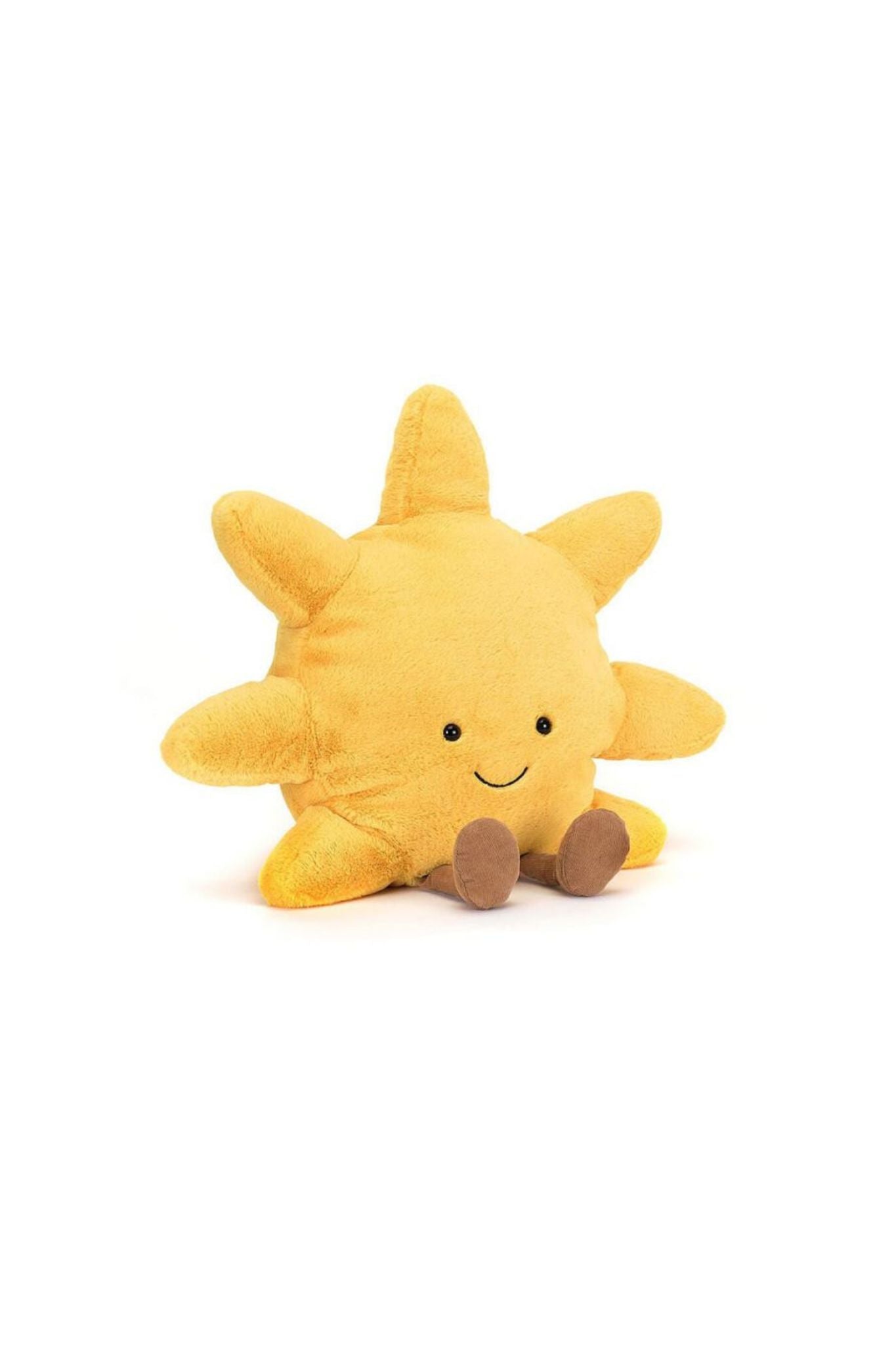 Jellycat Amuseables Sun Plush Toy - Soft and Cuddly Stuffed Animal for Kids & Adults - Perfect for Gifts, Nursery Decor, and Stress Relief