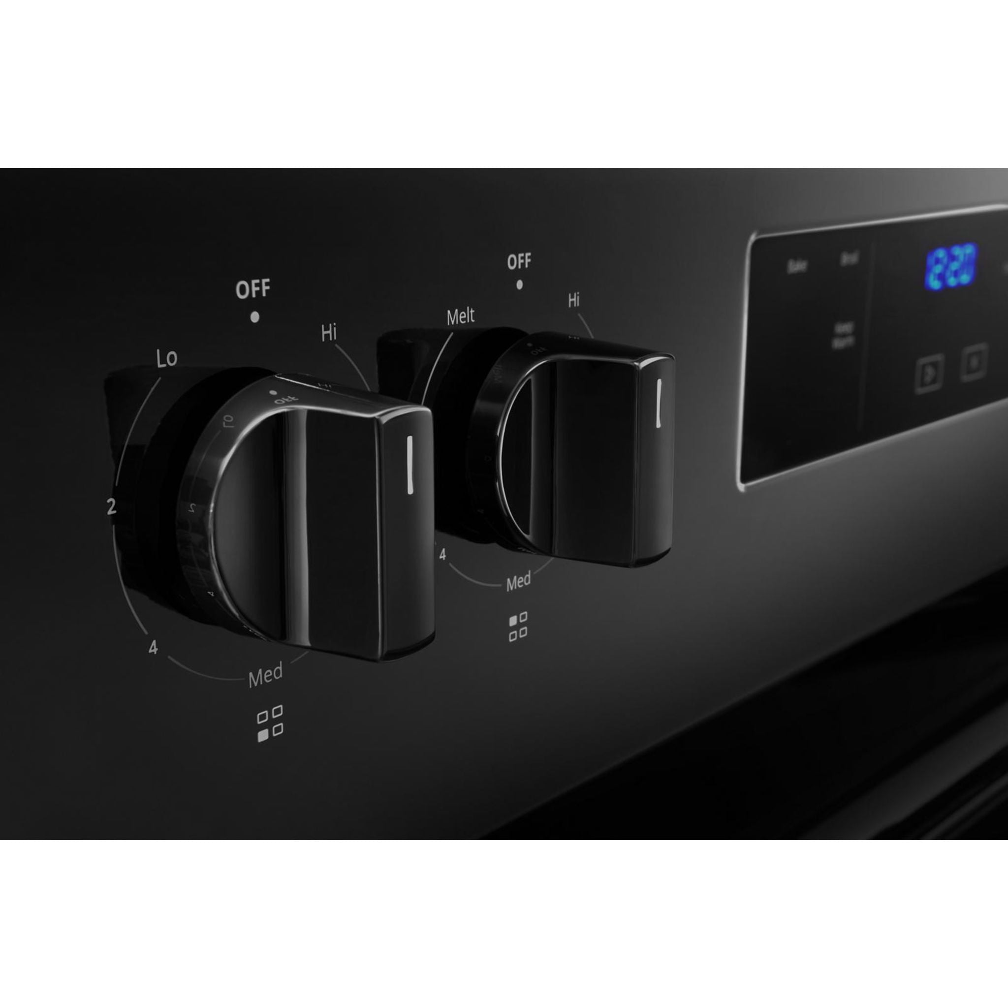 Whirlpool 30 Inch Electric Range with 5 Burners - Black (Model YWFC150M0JB) | Perfect for Home Kitchen Cooking, Baking & Family Meals