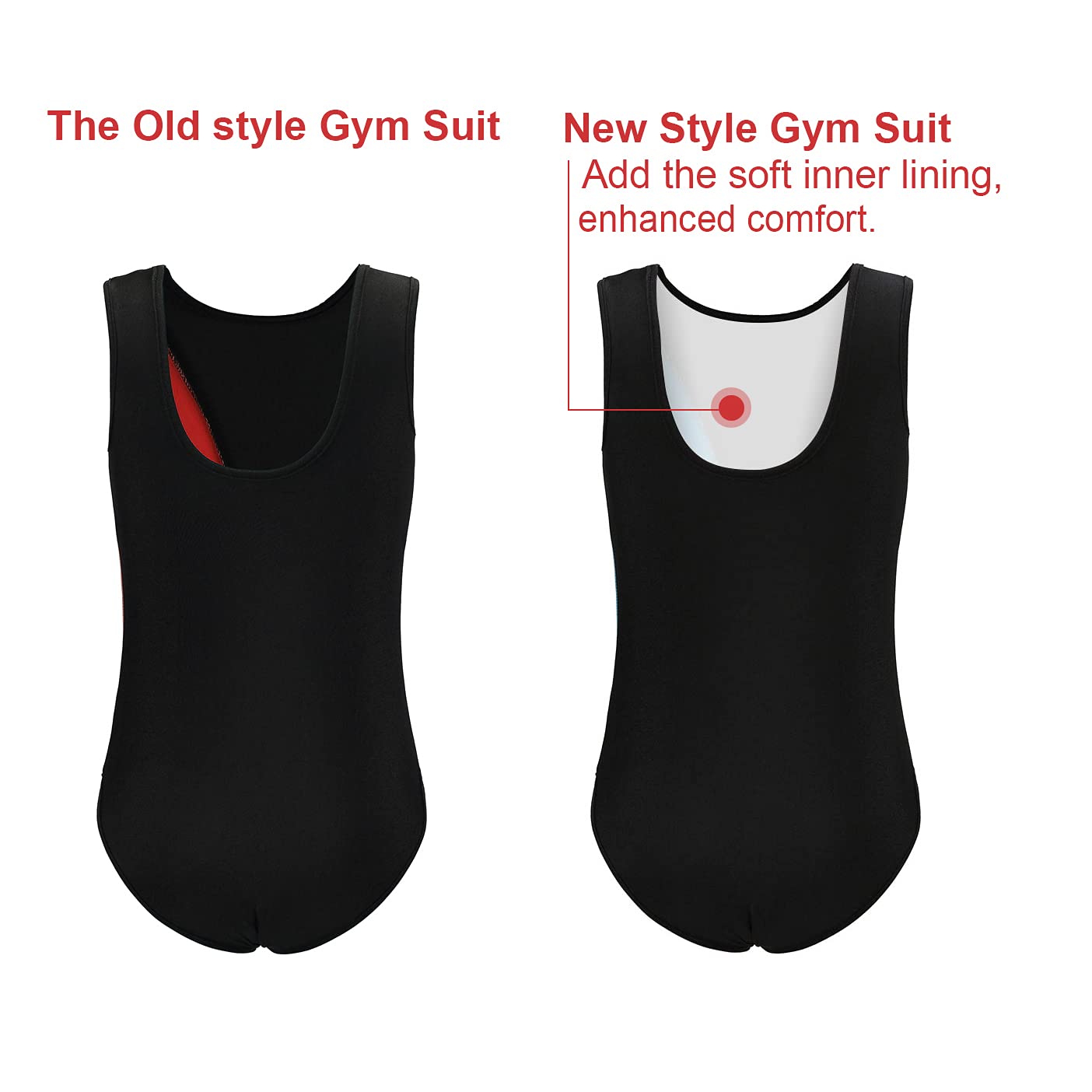 Viriber Girls Gymnastics Leotards - Stretchy Ballet Dance Suits for Kids, Toddler Activewear Dresses for Training, Competition & Performance | Perfect for Gymnastics, Ballet, Dance Classes & Recitals