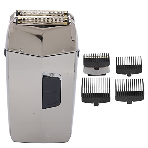 Electric Foil Shaver & Hair Clipper for Men - USB Rechargeable Trimmer for Beard, Mustache & Body Grooming - Perfect for Home, Office & Travel Use