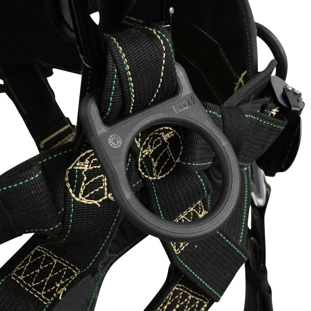 Arc Flash Wind & Tower Harness - 5D Safety Harness with Removable Seat & Quick Connect Legs for Wind Turbine & Cell Tower Climbing - Perfect for Industrial Work at Heights