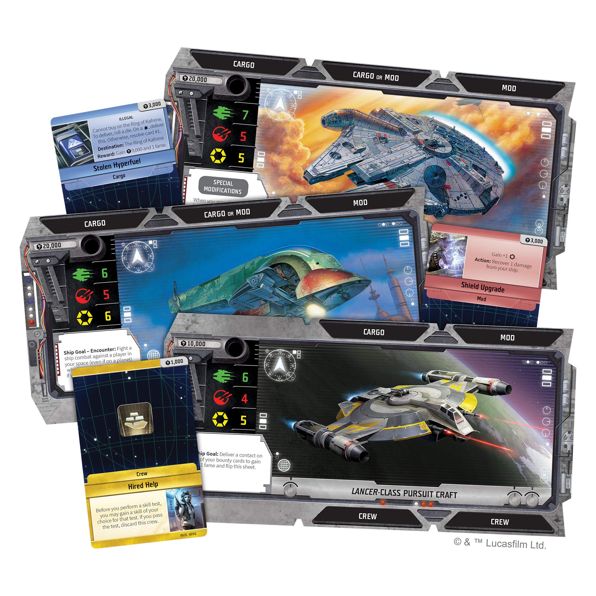 Star Wars Outer Rim Board Game by Fantasy Flight Games FFGSW06 - Adventure Strategy Game for 2-4 Players | Perfect for Game Nights & Star Wars Fans